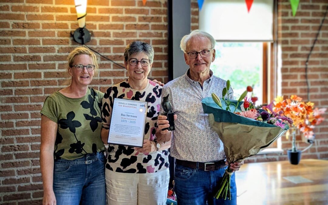 Vrijwilligersmiddag en bijzondere huldigingen